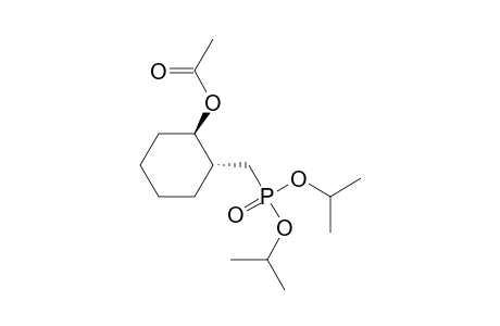 trans-1-Acetoxy-2-[(diisopropoxyphosphinyl)methyl]cyclohexane