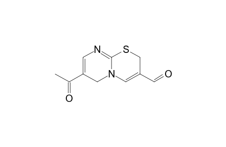7-Acetyl-3-formyl-2H,6H-pyrimido[2,1-b][1,3]thiazine