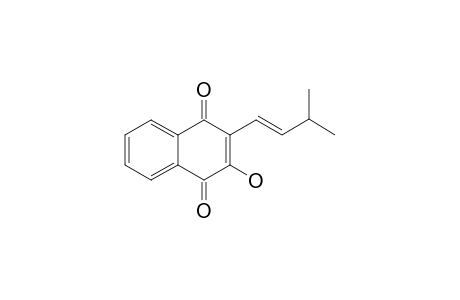 2-(3-METHYLBUT-1-ENYL)-3-HYDROXY-1,4-NAPHTOQUINONE