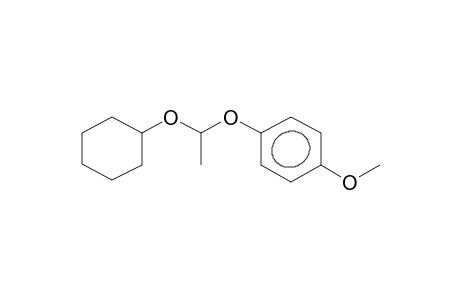 1-(4-METHOXYPHENOXY)-1-CYCLOHEXYLOXYETHANE