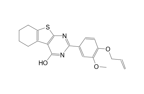 benzo[4,5]thieno[2,3-d]pyrimidin-4-ol, 5,6,7,8-tetrahydro-2-[3-methoxy-4-(2-propenyloxy)phenyl]-