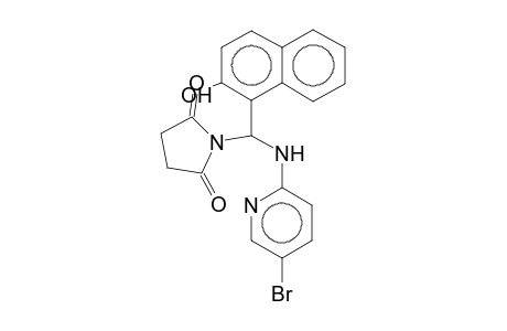 N-[4-bromo-2-pyridylamino(2-hydroxy-1-naphthyl)methyl]succinimide