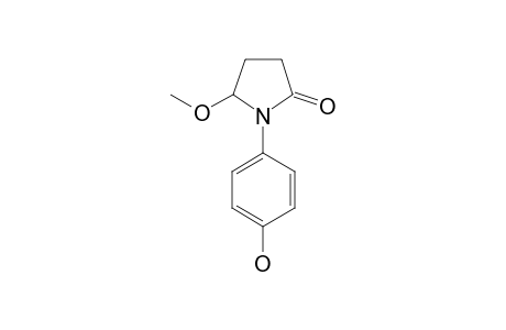 1-(4-hydroxyphenyl)-5-methoxy-2-pyrrolidone