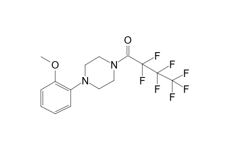 2,2,3,3,4,4,4-Heptafluoro-1-(4-(2-methoxyphenyl)piperazin-1-yl)butan-1-one