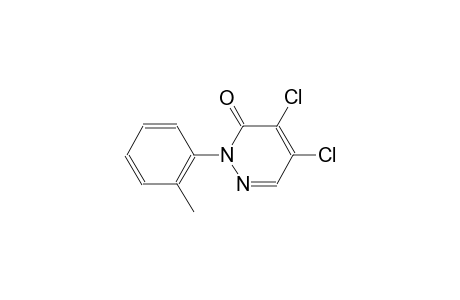 4,5-dichloro-2-(2-methylphenyl)-3(2H)-pyridazinone