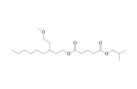 Glutaric acid, isobutyl 3-(2-methoxyethyl)nonyl ester