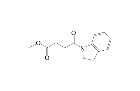 4-(2,3-Dihydro-indol-1-yl)-4-oxo-butyric acid methyl ester