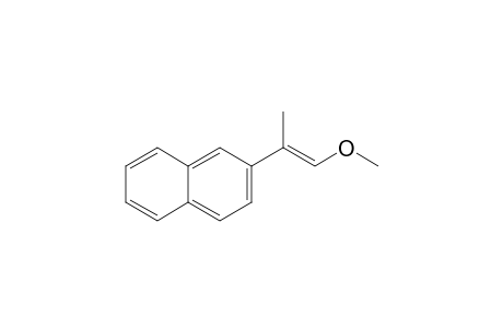2-[(E)-1-methoxyprop-1-en-2-yl]naphthalene