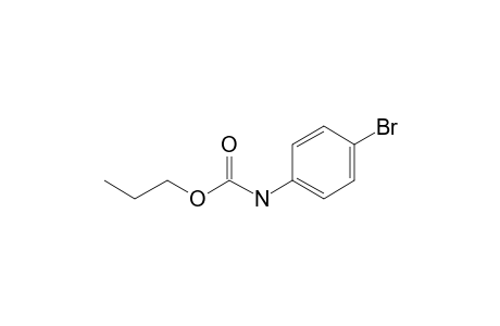 Carbamic acid, 4-bromophenyl-, propyl ester