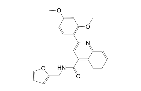 2-(2,4-dimethoxyphenyl)-N-(2-furylmethyl)-4-quinolinecarboxamide