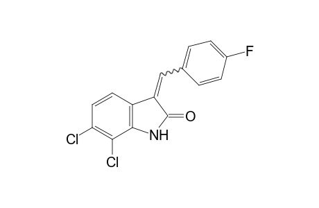 (E/Z)-6,7-Dichloro-3-(4-fluorobenzylidene)indolin-2-one