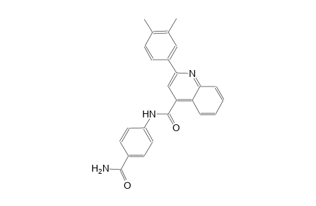 N-[4-(aminocarbonyl)phenyl]-2-(3,4-dimethylphenyl)-4-quinolinecarboxamide