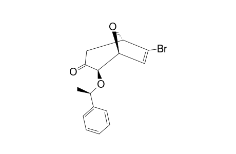 (1R,2R,5S)-2-[(1R)-PHENYLETHOXY]-6-BROMO-8-OXABICYCLO-[3.2.1]-OCT-6-EN-3-ONE