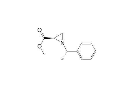 Methyl (+)-(2R,1'S)-1-(1-Phenylethyl)aziridine-2-carboxylate