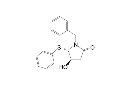 (4R,5R)-1-Benzyl-4-hydroxy-5-thiophenyl-2-pyrrolidinone