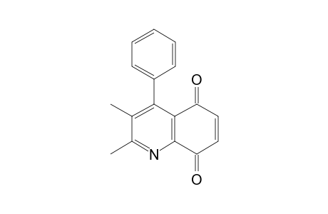 2,3-dimethyl-4-phenyl-quinoline-5,8-quinone
