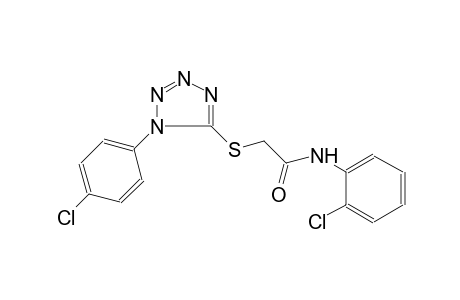 acetamide, N-(2-chlorophenyl)-2-[[1-(4-chlorophenyl)-1H-tetrazol-5-yl]thio]-