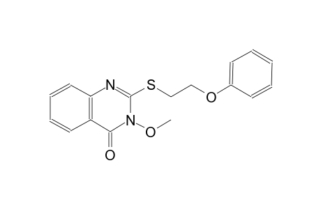 3-methoxy-2-[(2-phenoxyethyl)sulfanyl]-4(3H)-quinazolinone