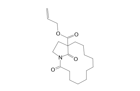2,16-DIOXO-1-AZABICYCLO-[11.2.1]-HEXADECAN-13-CARBOXYLIC-ACID-ALLYLESTER