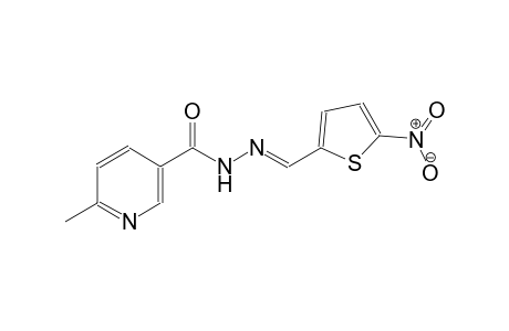6-methyl-N'-[(E)-(5-nitro-2-thienyl)methylidene]nicotinohydrazide