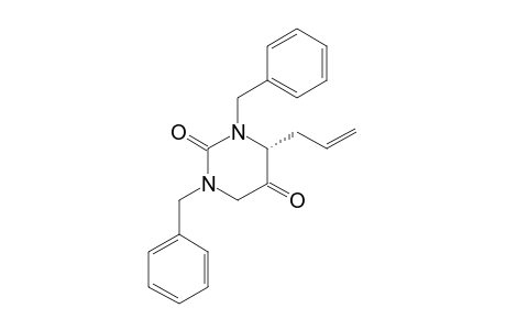 (R)-4-Allyl-1,3-dibenzyl-tetrahydro-pyrimidine-2,5-dione