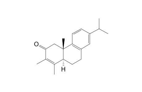 2-Oxo-19-nor-abieta-3,8,11,13-tetraene