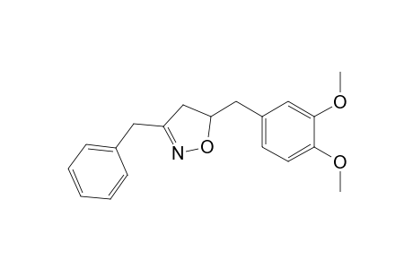 3-Benzyl-5-[(3,4-dimethoxyphenyl)methyl]-2-isoxazoline