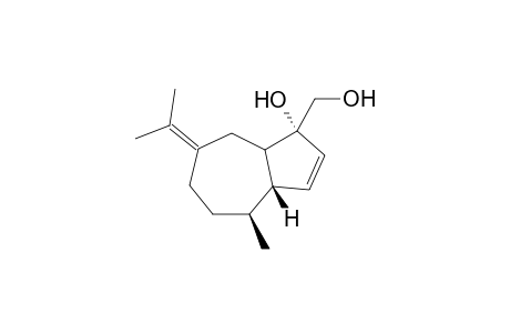 [(1R)-(1.alpha.,3a.beta.4.beta.]-Octahydro-1-hydroxymethyl-4-methyl-7-(1-methylethylidene)-1-azulenol