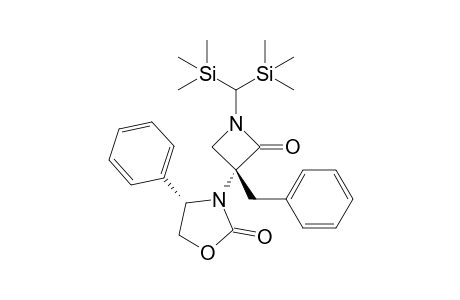 (4S)-3-[(3R)-1-[bis(trimethylsilyl)methyl]-2-oxidanylidene-3-(phenylmethyl)azetidin-3-yl]-4-phenyl-1,3-oxazolidin-2-one