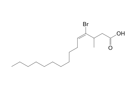 (E)-4-Bromo-3-methylpentadec-4-enoic acid