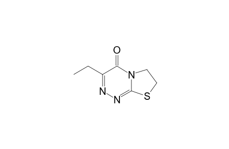 6,7-dihydro-3-ethyl-4H-thiazolo[2,3-c]-as-triazin-4-one