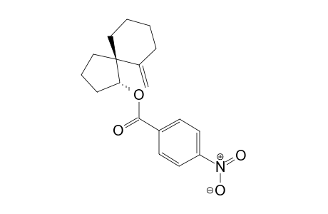 (1R,5R)-6-methylenespiro[4.5]decan-1-yl 4-nitrobenzoate