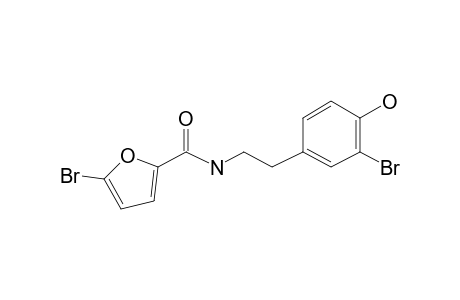 2-Furancarboxamide, 5-bromo-N-[2-(3-bromo-4-hydroxyphenyl)ethyl]-