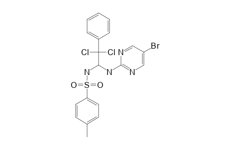 N-[1-[(5-BROMO-PYRIMIDIN-2-YL)-AMINO]-2,2-DICHLORO-2-PHENYL-ETHYL]-4-METHYL-BENZENESULFONAMIDE
