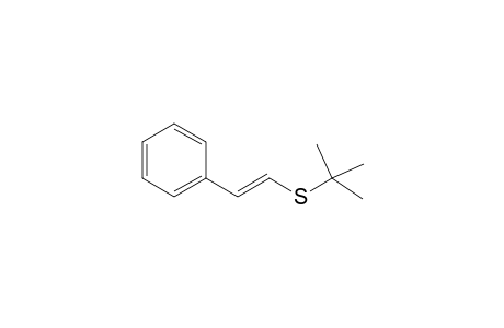 ((E)-2-tert-Butylsulfanyl-vinyl)-benzene