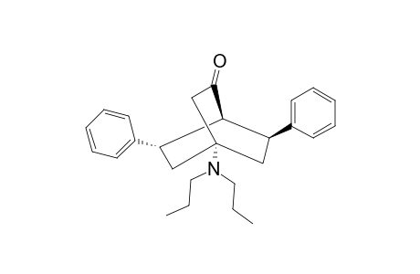 (6RS,7RS)-(+/-)-6,7-DIPHENYL-4-DIPROPYLAMINOBICYCLO-[2.2.2]-OCTAN-2-ONE