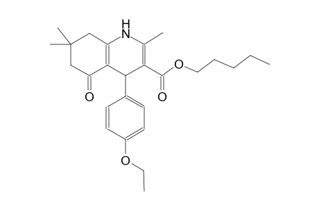 3-quinolinecarboxylic acid, 4-(4-ethoxyphenyl)-1,4,5,6,7,8-hexahydro-2,7,7-trimethyl-5-oxo-, pentyl ester