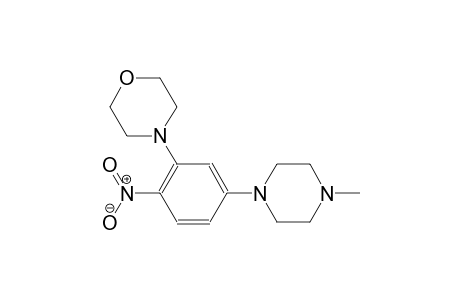 morpholine, 4-[5-(4-methyl-1-piperazinyl)-2-nitrophenyl]-