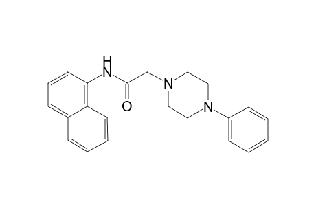 N-(1-Naphthyl)-2-(4-phenyl-1-piperazinyl)acetamide