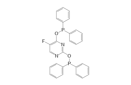 5-FLUORO-O(2),O(4)-BIS-(DIPHENYLPHOSPHORANYL)-URACIL