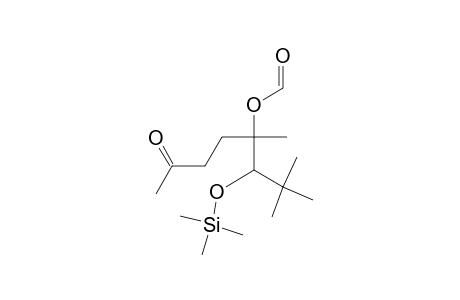 5-(Formyloxy)-5,7,7-trimethyl-6-(trimethylsiloxy)octan-2-one