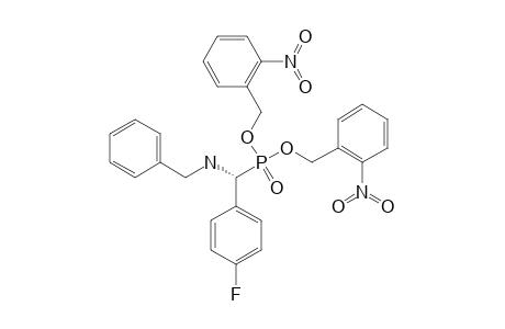 benzyl-[(R)-bis[(2-nitrobenzyl)oxy]phosphoryl-(4-fluorophenyl)methyl]amine