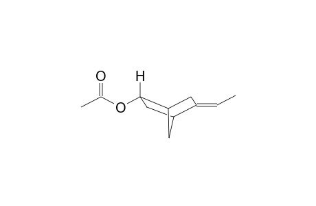 E-5-ETHYLIDENEBICYCLO[2.2.1]HEPTAN-EXO-2-OL, ACETATE