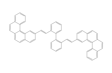 trans,trans-0,0'-bis-(2-2-benzo(c)phenanthryl)vinyl)biphenyl
