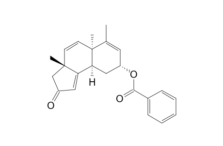 (3aR,5aR,8R,9aS)-8-(Benzoyloxy)-3,3a,5a,8,9,9a-hexahydro-3a,5a,6-trimethyl-2H-benz[e]inden-2-one