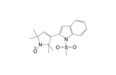 1-Methanesulfonyl-2-(1-oxyl-2,2,5,5-tetramethyl-2,5-dihydro-1H-pyrrol-3-yl)-1H-indole radical