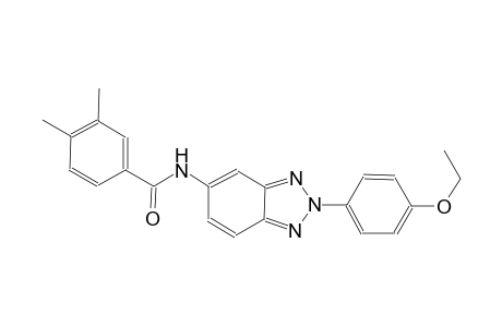 benzamide, N-[2-(4-ethoxyphenyl)-2H-1,2,3-benzotriazol-5-yl]-3,4-dimethyl-