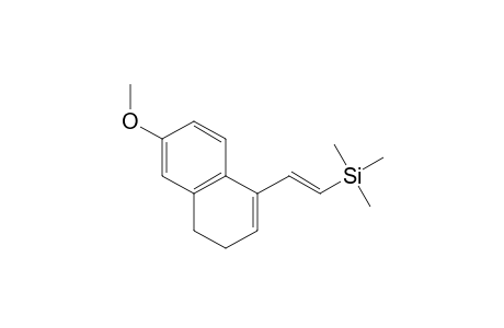 (E)-trmiethyl[2-(6-methoxy-3,4-dihydronaphthalen-1-yl)ethenyl]silane