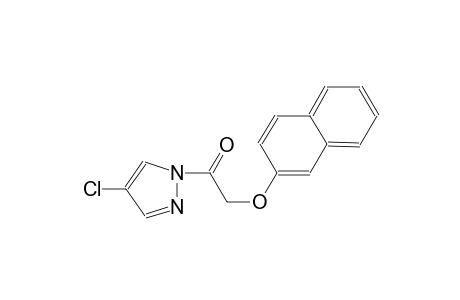 4-chloro-1-[(2-naphthyloxy)acetyl]-1H-pyrazole