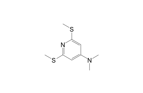 N,N-dimethyl-2,6-bis(methylsulfanyl)pyridin-4-amine